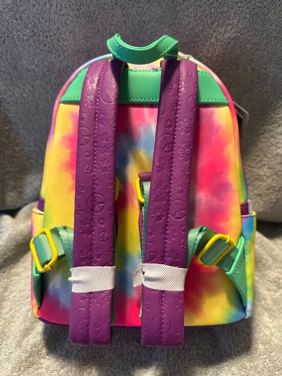 Loungefly Disney Pixar Cars Fillmore Tie-Dye Min Backpack -Exclusive